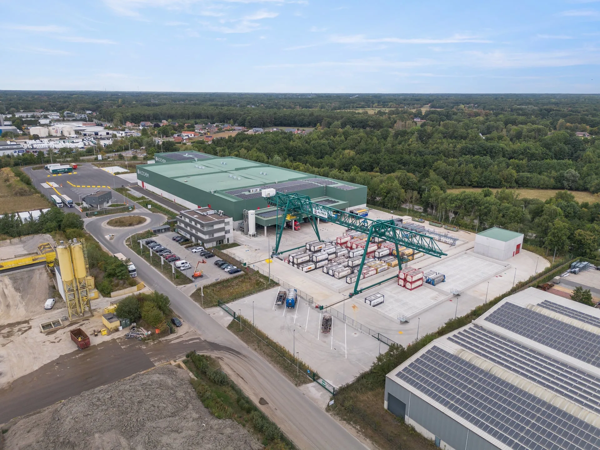 Groot bedrijventerrein van Alochem in Meerhout